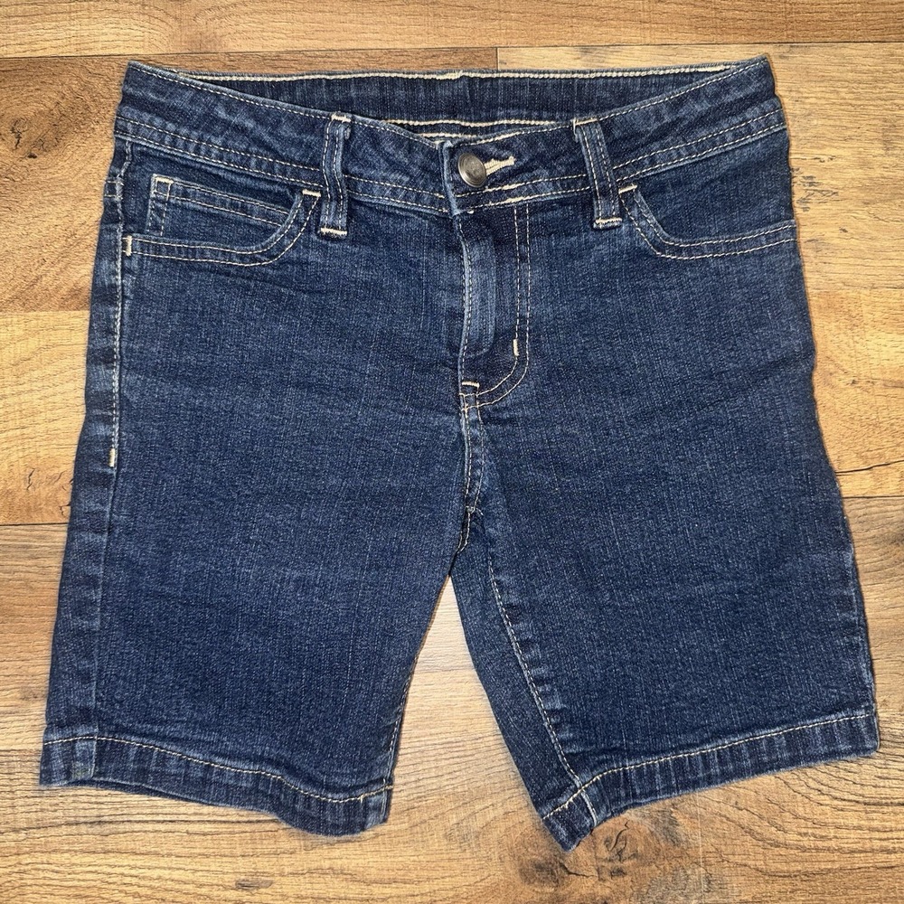 Faded Glory Girls Blue Denim Shorts Size 8